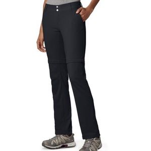 Columbia black convertible hiking pants / shorts